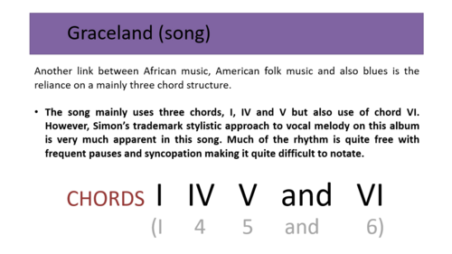 Paul Simon 'Graceland' Set Work Revision Notes (GCSE AQA Music ...