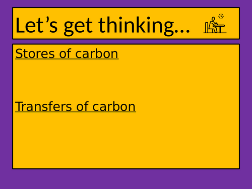 AQA A Level Geography Carbon and Water - Carbon- Carbon sources and fluxes