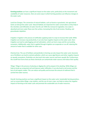 AQA A Level Geography Carbon and Water - Carbon- Carbon and life on ...