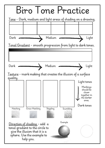 Spring Biro Tone Experiment Worksheet | Teaching Resources