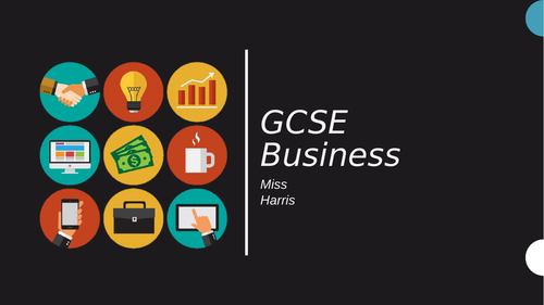 OCR GCSE Business Unit 1 - Business Activity