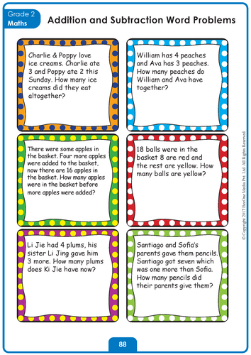 Grade 2 Addition & Subtraction worksheets and workbooks | BeeOne ...