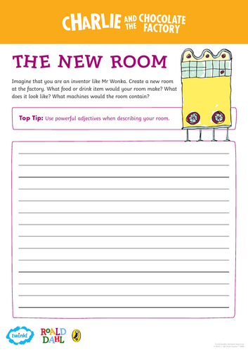 Setting Descriptions - Charlie and the Chocolate Factory | Teaching ...