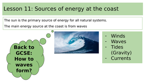 A Level Coasts AQA full lessons & booklets (17 lessons) | Teaching ...