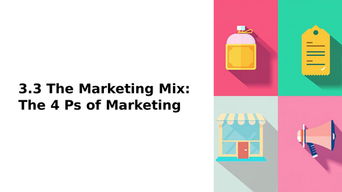 CIE IGCSE Business Studies (0450): Marketing – Complete PPTX Unit ...
