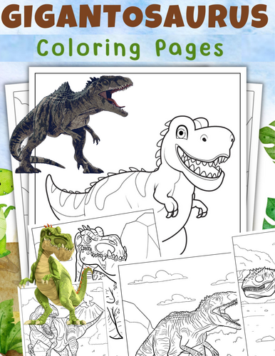 Gigantosaurus Printable Coloring Pages – Fun Dino Adventures for Kids ...