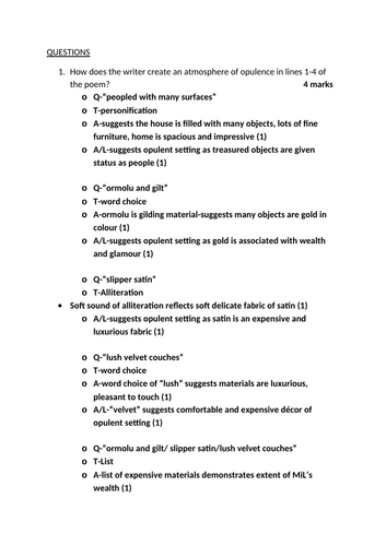 Liz Lochhead 'My Rival's House' Higher Resources | Teaching Resources