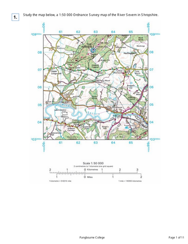 AQA GCSE Physical Landscapes of the UK (Rivers & Coasts) | Teaching ...