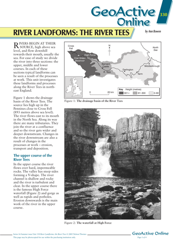 AQA GCSE Physical Landscapes of the UK (Rivers & Coasts) | Teaching ...