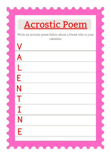 c valentines day for kids poems