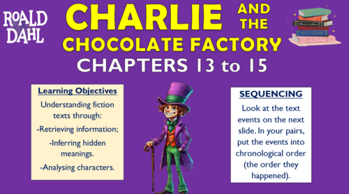Charlie and the Chocolate Factory - Chapters 13-15 - Triple Lesson!
