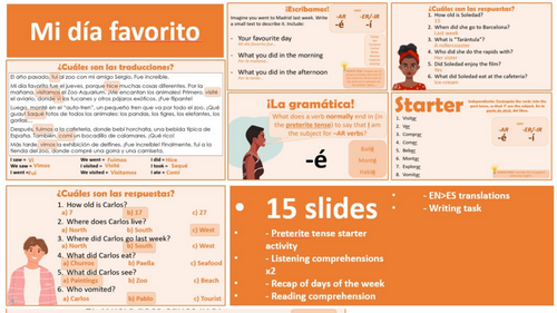 Viva 3, Module 5.3 - Mi día favorito