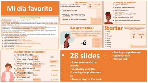 Viva 3, Module 5.3 - Mi día favorito