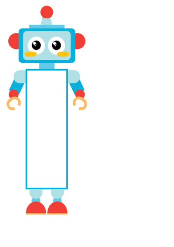 Numicon robots number bonds to 10 | Teaching Resources