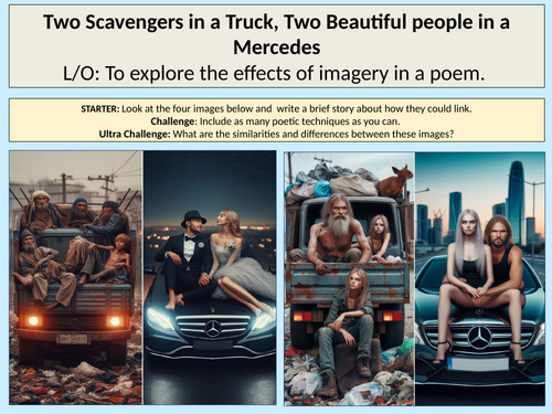 Two Scavengers Other Cultures' Poetry AQA