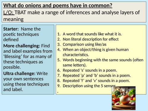 Blessing Other Cultures' Poetry AQA