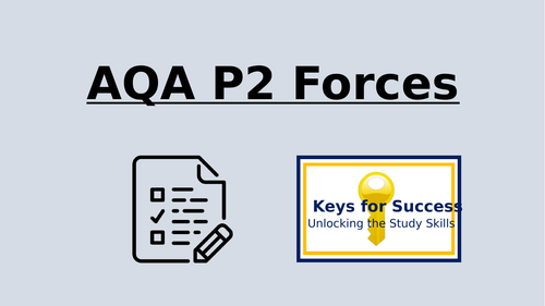 AQA P2 Forces (Trilogy Combined and Physics)