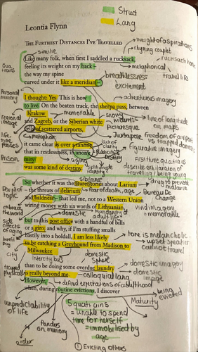 Poems of the Decade Annotations | Teaching Resources
