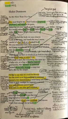 Poems of the Decade Annotations | Teaching Resources