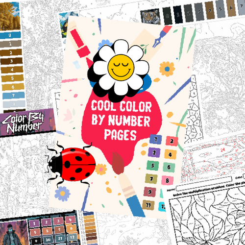 Color by Number Pages – Fun and Engaging Printable Activities for Kids ...