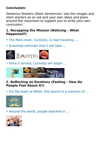 Curiosity Mars Rover | Teaching Resources