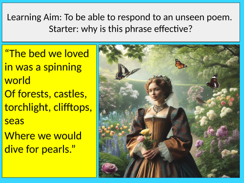 Anne Hathaway Unseen Poetry