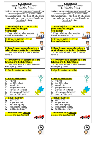 KS3 Spanish - Viva 3 - Module 2 - Los trabajos - full unit of work ...