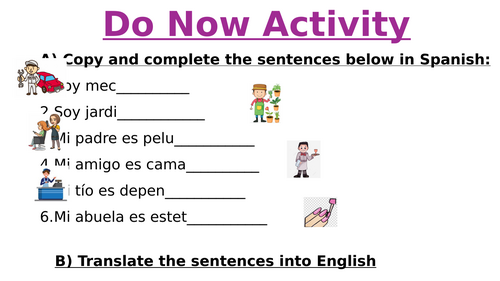 KS3 Spanish - Viva 3 - Module 2 - Los trabajos - full unit of work ...
