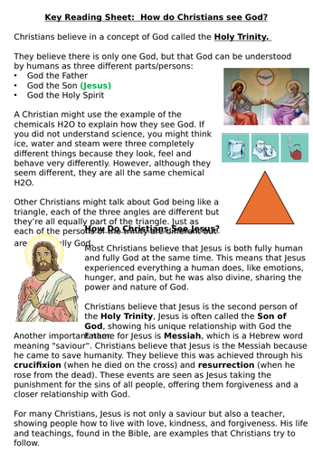 KS3 - Religious Studies/ Education Lesson (RS)- Who is Jesus? (Lesson 7 ...