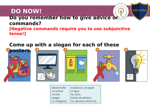 Hacia un mundo mejor - Module 8 Viva GCSE | Teaching Resources