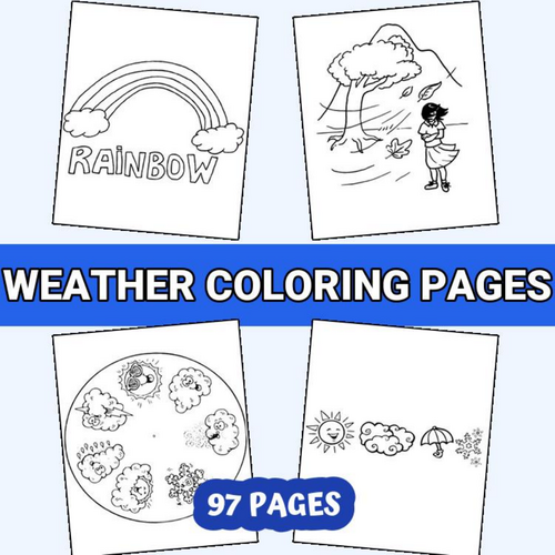Fun and Educational Weather Coloring Pages for Kids - Download Now ...