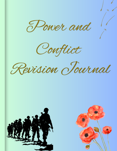 Power and Conflict Poetry Journal