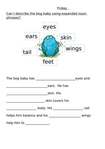 The Bog Baby Unit of Work | Teaching Resources