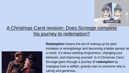 A Christmas Carol - revision game