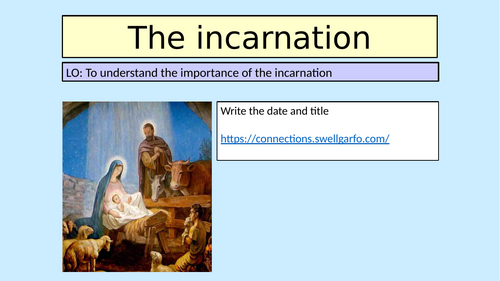 GCSE Christianity: the incarnation