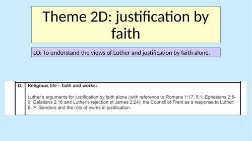 Alevel Christianity Theme 2DEF