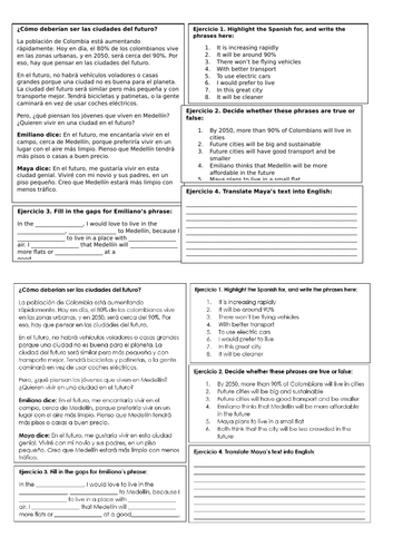 2026 Spanish AQA GCSE Module 6.4 - Dónde prefieres vivir | Teaching ...