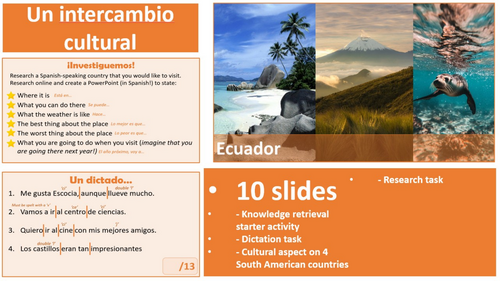 2026 Spanish AQA GCSE Module 6.5 - Un intercambio cultural