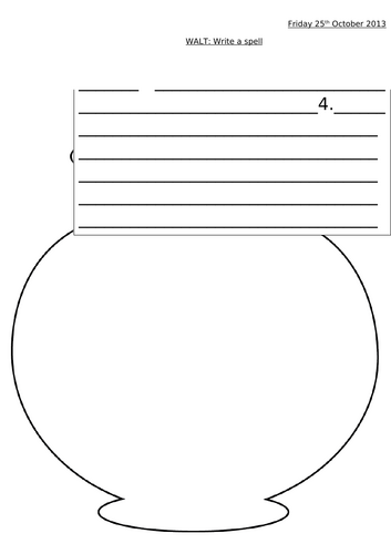 Year 1 - Halloween English plan with resources | Teaching Resources