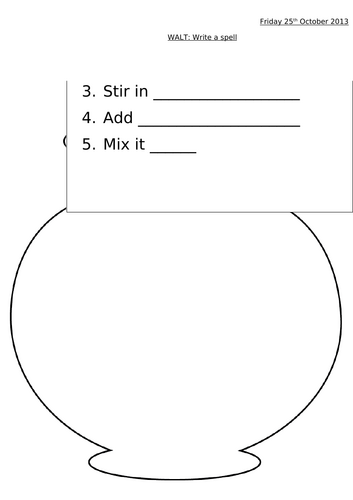 Year 1 - Halloween English plan with resources | Teaching Resources