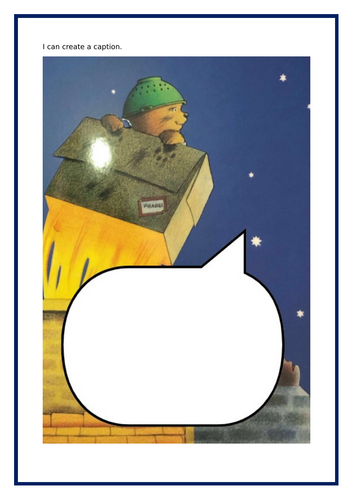 Whatever Next! Writing worksheets (6 weeks)