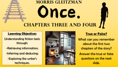 Once - Morris Gleitzman - Chapters 3-4 - Double Lesson!