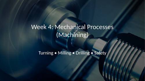 BTEC Level 2- Unit 1- The Engineered World W4 Presentation