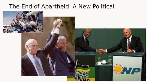 4. A new political settlement for South Africa - A level history ...