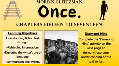 Once - Morris Gleitzman - Chapters 15-17 - Double Lesson!