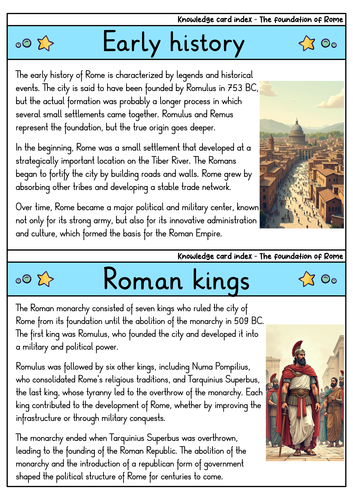 The Founding of Rome - Flashcards | History | Mythology | Key Events ...