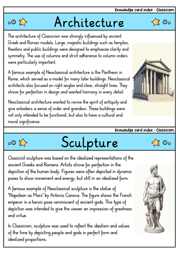 Classicism - Flashcards | Art | Architecture | Key Styles & Influence ...