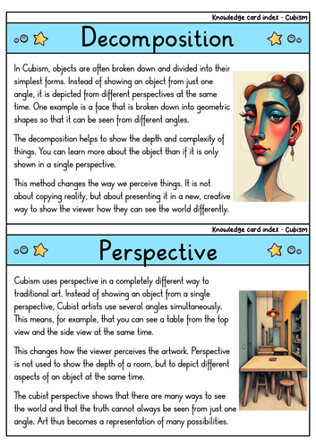 Cubism - Flashcards | Art | Movements | Key Artists & Techniques ...