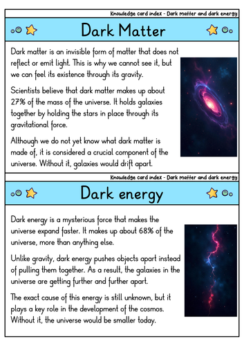 Dark Matter - Flashcards | Astronomy | Key Concepts | Mysteries of the ...