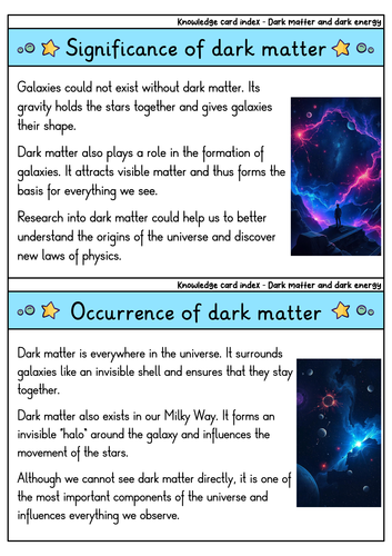 Dark Matter - Flashcards | Astronomy | Key Concepts | Mysteries of the ...